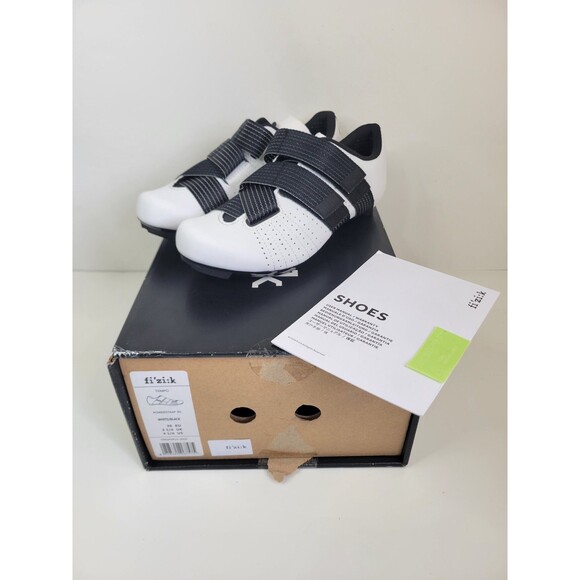Fizik R5 Tempo Overcurve Cycling Shoes, White/Black, 36 EU 3 1/4 UK  4 1/4 USA - Picture 1 of 10